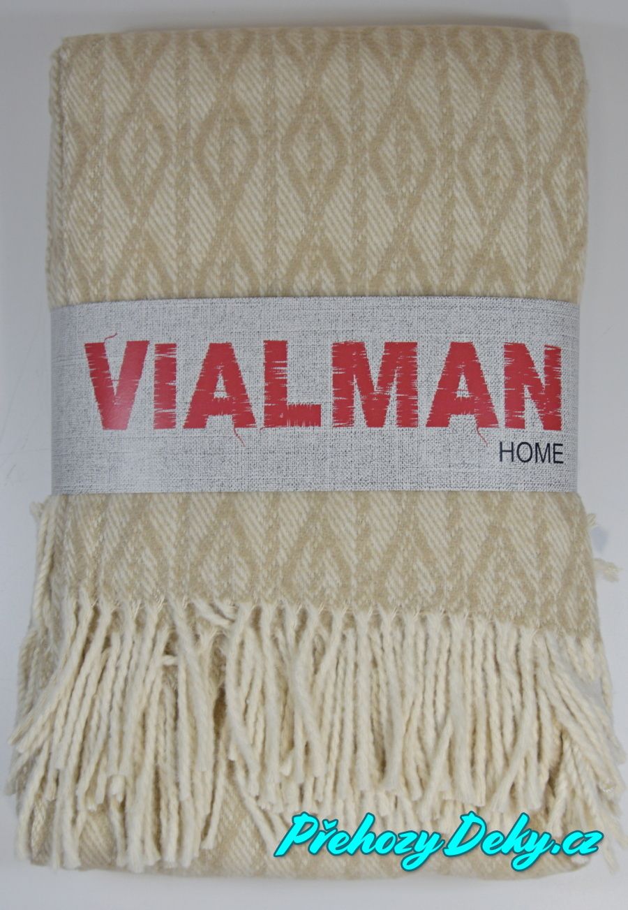 dámský pletený pléd na oblečení Vialman
