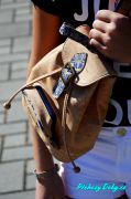 korkový moderní dívčí batoh do města Montado